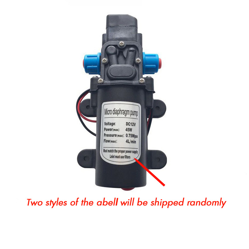 45W Self Priming Sprayer Pump  - огляд і ціна Mini Peristaltic Pump 12V