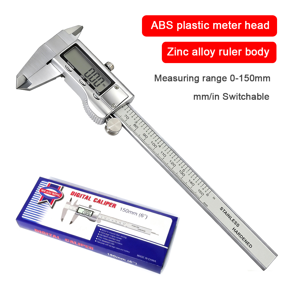 0-150mm Zinc Alloy Digital Cal - огляд і ціна Digital Caliper 150Mm Stainless Steel