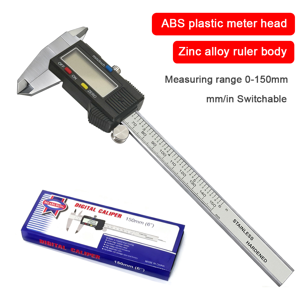 0-150mm Zinc Alloy Digital Cal - огляд і ціна Digital Caliper 150Mm Stainless Steel