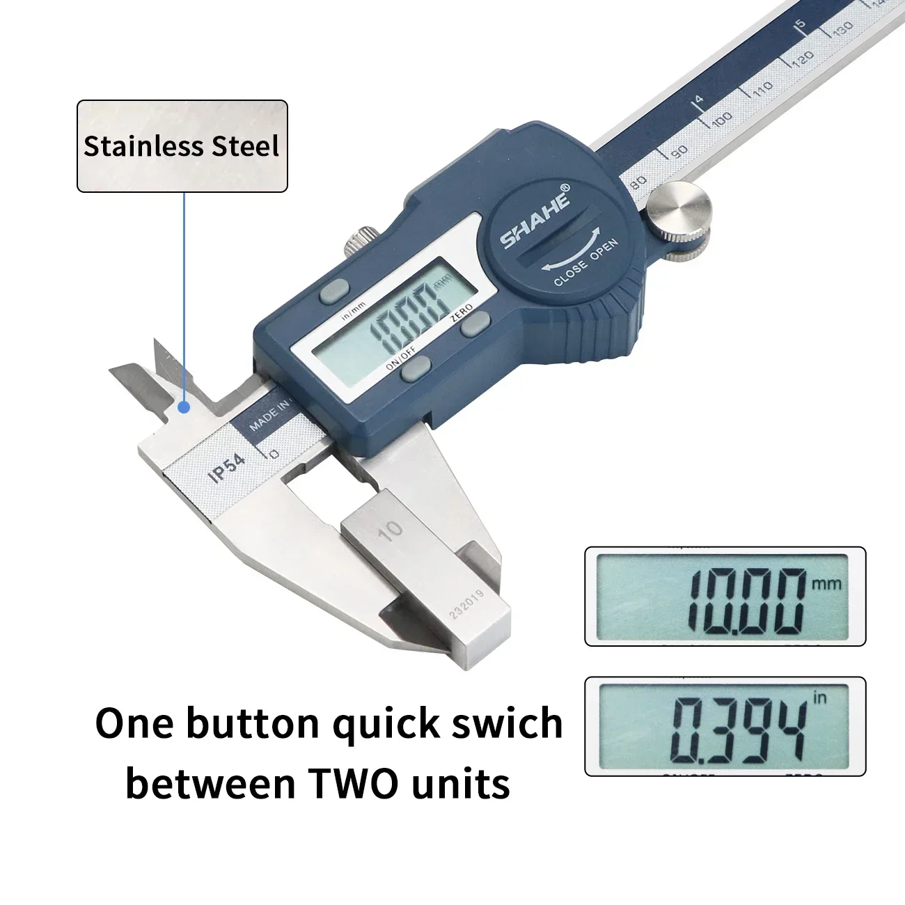 SHAHE Digital Caliper, 6 Inch/ - огляд і ціна Digital Caliper 150Mm Stainless Steel