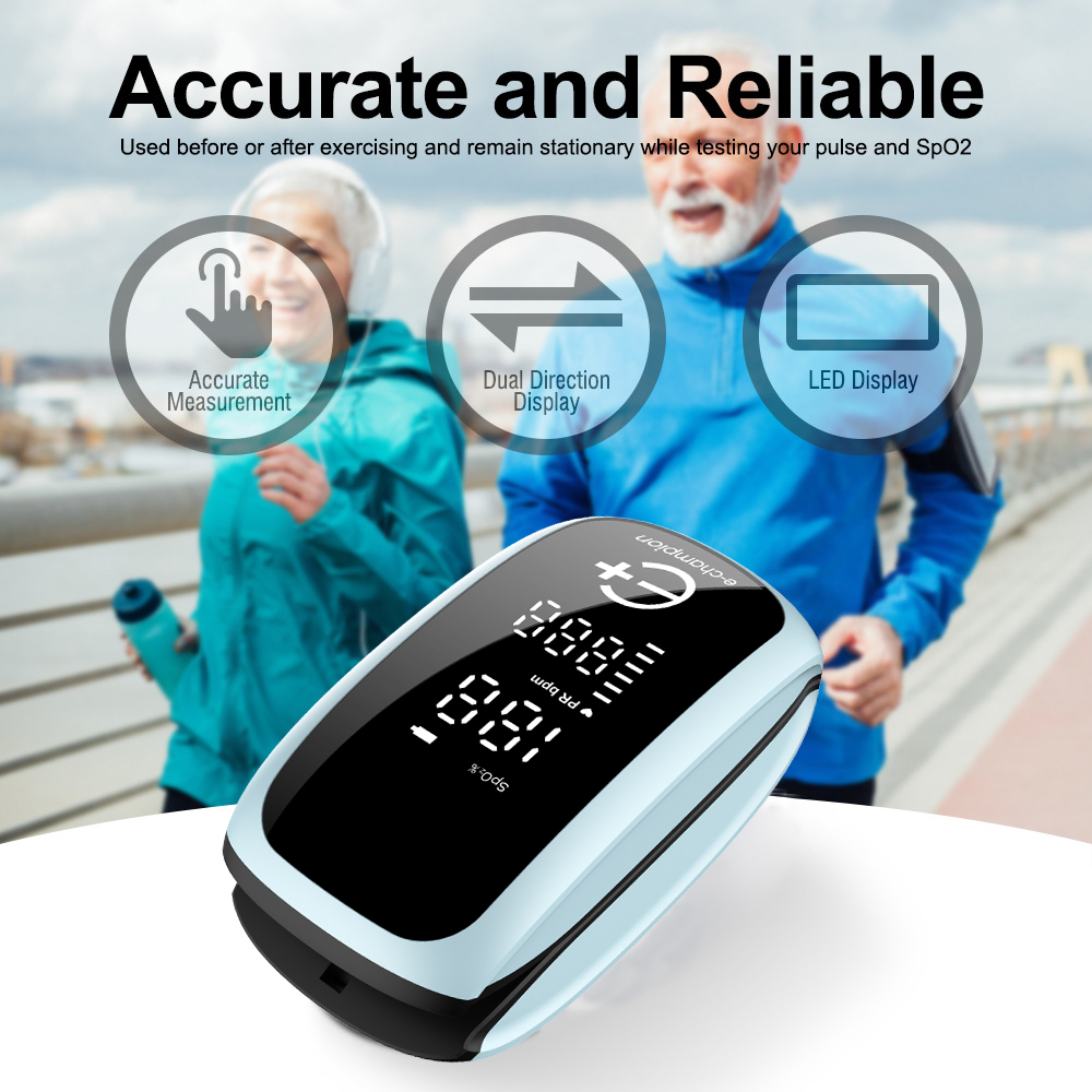 AiQUE Rechargeable Medical Dig - огляд і ціна Pulse Oximeter Fingertip Rechargeable