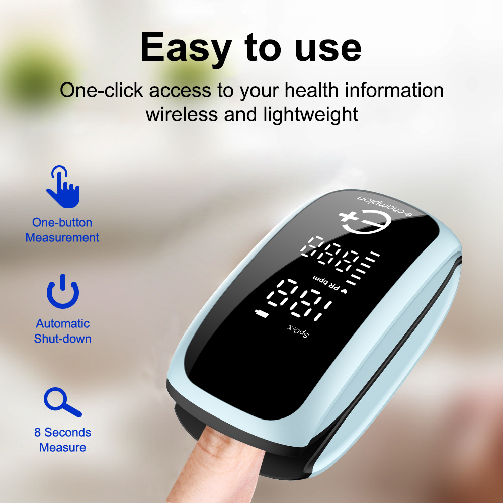 AiQUE Rechargeable Medical Dig - огляд і ціна Pulse Oximeter Fingertip Rechargeable