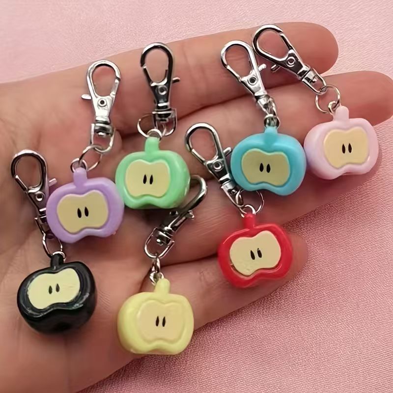 7pcs resin simulated Apple key - огляд і ціна Packaging