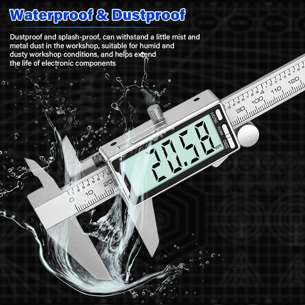 New 150mm 6 Inch Stainless Ste - огляд і ціна Digital Caliper 150Mm Stainless Steel
