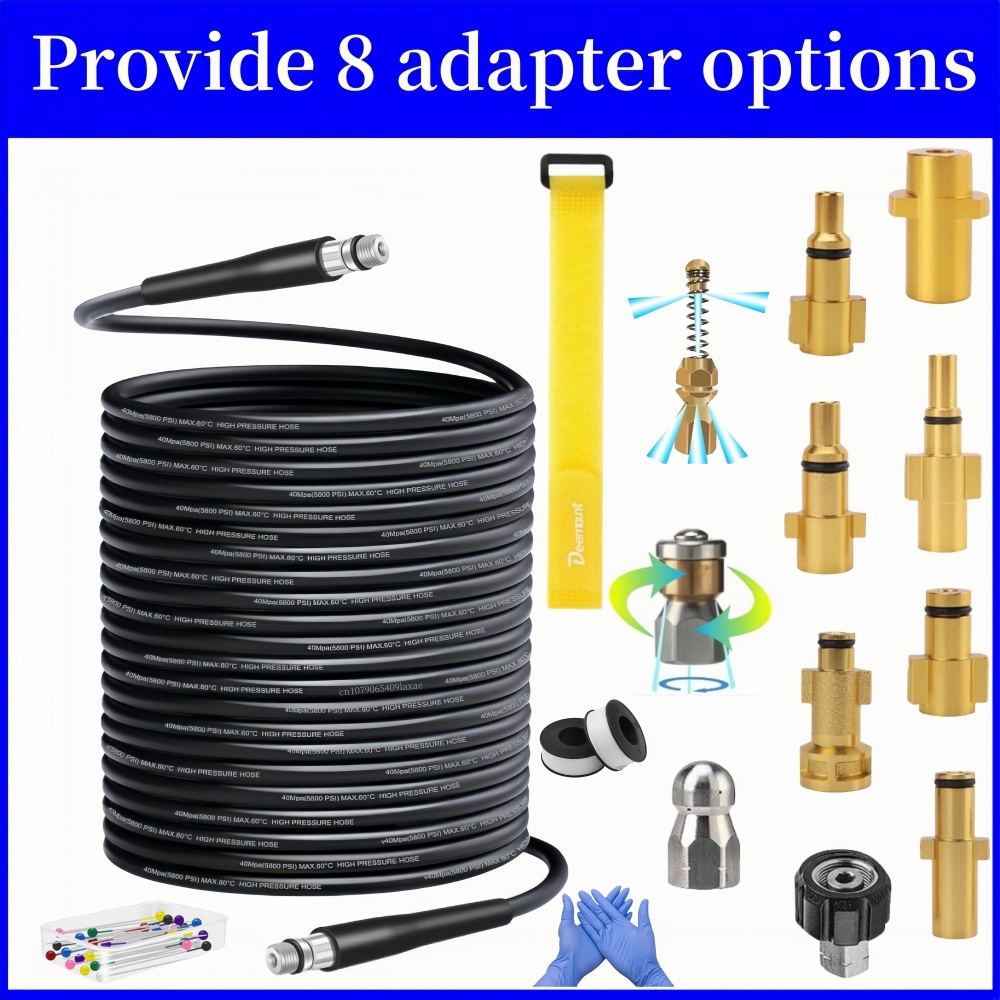 0.5~50m Sewer Cleaning Hose Hi - огляд і ціна Vacuum Chamber Kit With Pump